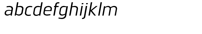 Norpeth Medium Italic Font LOWERCASE