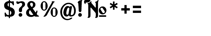 Norton Regular Font OTHER CHARS