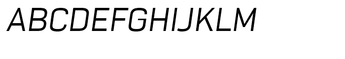 NotaBene Normal Oblique Font UPPERCASE