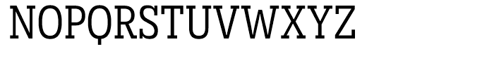 Novecento Slab Narrow Normal Font UPPERCASE