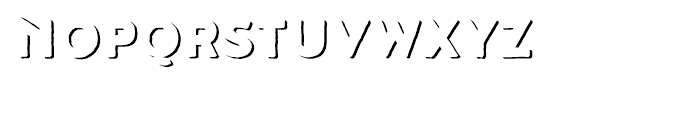 Noyh A Bistro Shadow Font UPPERCASE