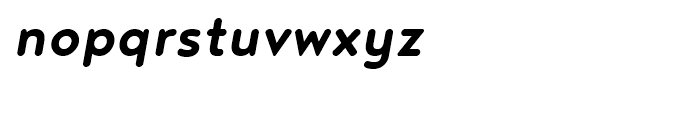 Noyh R Bold Italic Font LOWERCASE