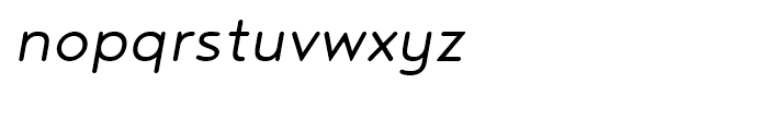 Noyh R SemiLight Italic Font LOWERCASE
