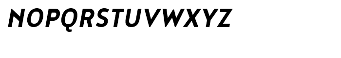 Noyh Slim Bold Italic Font UPPERCASE