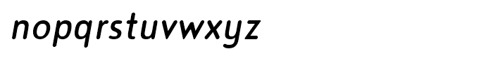 Noyh Slim R Italic Font LOWERCASE