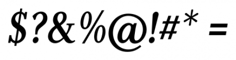 Non Solus Medium Italic Font OTHER CHARS