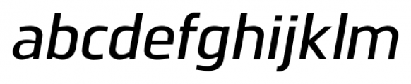Norpeth DemiBold Italic Font LOWERCASE