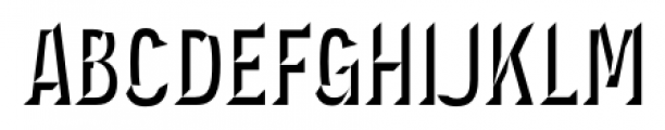 Novecento Carved Condensed Bold Font UPPERCASE