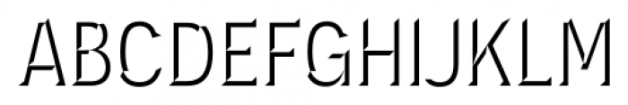 Novecento Carved Narrow Medium Font UPPERCASE