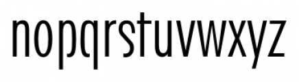 Nowa Regular Font LOWERCASE