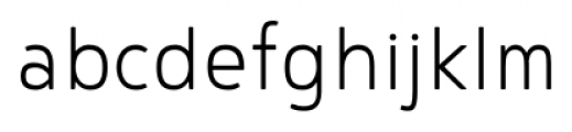 Noyh Slim Light Font LOWERCASE