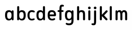 Noyh Slim Rounded Regular Font LOWERCASE