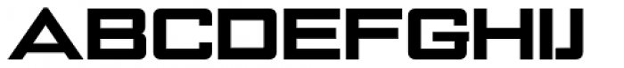 NoExit Black Extra Expanded Font UPPERCASE