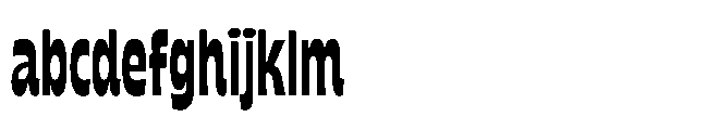 NoMo Sans Condensed FONT