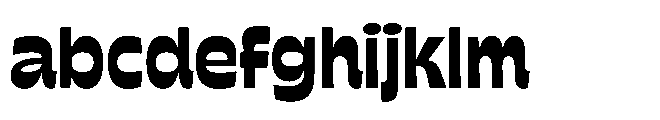 NoMo Sans Medium FONT