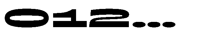 NoMo Sans No Mo Sans Extra Expanded Font OTHER CHARS