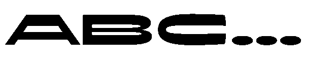 NoMo Sans No Mo Sans Extra Expanded Font UPPERCASE