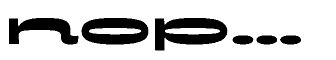 NoMo Sans No Mo Sans Extra Expanded Font LOWERCASE
