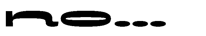 NoMo Sans Ultra Expanded Font LOWERCASE