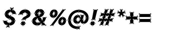 Noad Sans Regular Italic Font OTHER CHARS