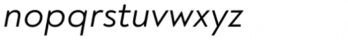 Noah Grotesque Regular Italic Font LOWERCASE