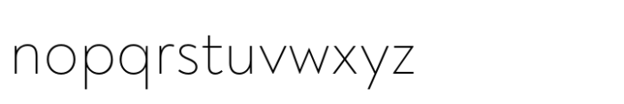 Noah Grotesque Ultra Light Font LOWERCASE