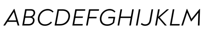 Noah Head Regular Italic Font UPPERCASE