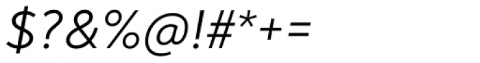 Noah Regular Italic Font OTHER CHARS