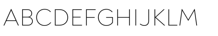Noah Text Ultra Light Font UPPERCASE
