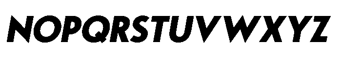Noar Bold Italic Font LOWERCASE