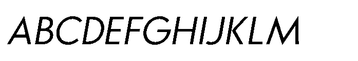 Noar Light Italic Font UPPERCASE