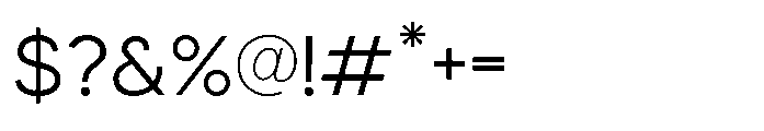 Noar Light Font OTHER CHARS