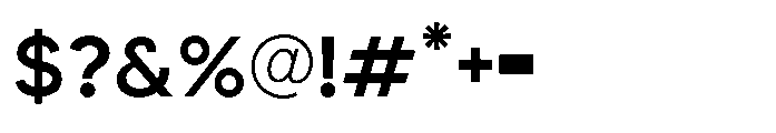 Noar Medium Font OTHER CHARS