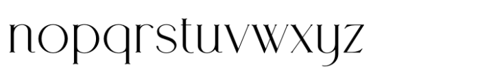 Noble Flourish Regular 2 Font LOWERCASE