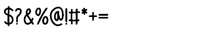 Noble Purpose Font OTHER CHARS