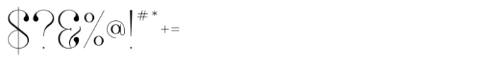 Noble Quirk Font OTHER CHARS