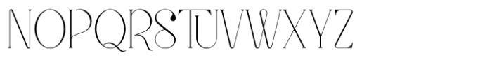 Noble Quirk Font UPPERCASE
