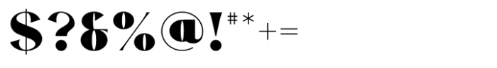 Noble Type Black Font OTHER CHARS