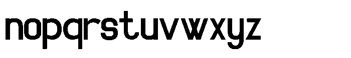 Noblemoon Font LOWERCASE