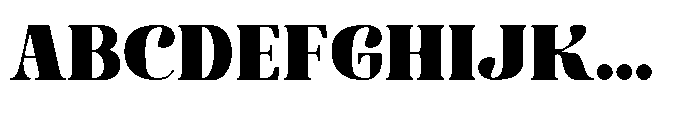 Nobleweight Engrave Font UPPERCASE