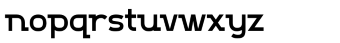 Nobula Hubiont Font LOWERCASE