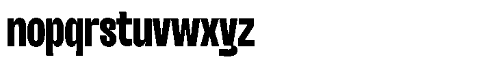 Nobulina Regular Font LOWERCASE