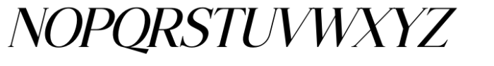 Noctado Italic Font UPPERCASE