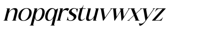 Noctado Italic Font LOWERCASE