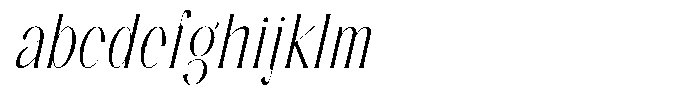 Noctaire Italic FONT