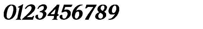 Noctera Black Italic Font OTHER CHARS