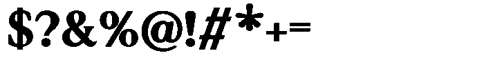Noctera Black Font OTHER CHARS
