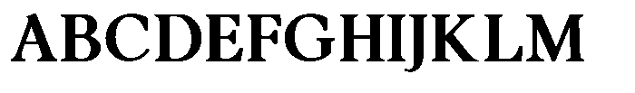 Noctera Black Font UPPERCASE