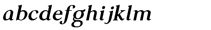 Noctera Bold Italic FONT