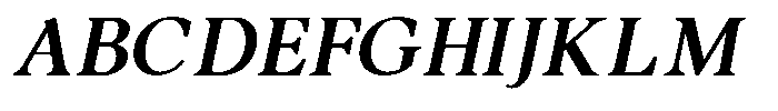 Noctera Extra Bold Italic Font UPPERCASE